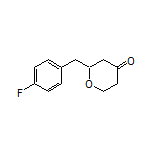2-(4-Fluorobenzyl)dihydro-2H-pyran-4(3H)-one