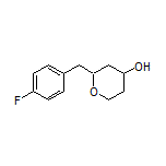 2-(4-Fluorobenzyl)tetrahydro-2H-pyran-4-ol