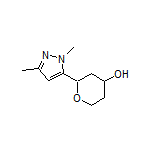 2-(1,3-Dimethyl-1H-pyrazol-5-yl)tetrahydro-2H-pyran-4-ol