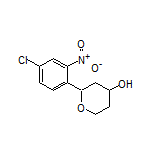 2-(4-Chloro-2-nitrophenyl)tetrahydro-2H-pyran-4-ol
