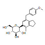 (2R,3S,4R,5R,6S)-2-(Hydroxymethyl)-6-[7-(4-methoxybenzyl)-4-methyl-5-indanyl]tetrahydro-2H-pyran-3,4,5-triol