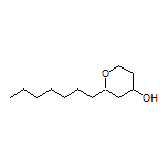 2-Heptyltetrahydro-2H-pyran-4-ol