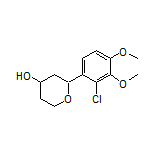 2-(2-Chloro-3,4-dimethoxyphenyl)tetrahydro-2H-pyran-4-ol
