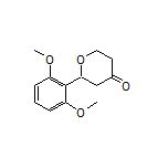 2-(2,6-Dimethoxyphenyl)dihydro-2H-pyran-4(3H)-one
