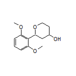 2-(2,6-Dimethoxyphenyl)tetrahydro-2H-pyran-4-ol
