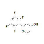 2-(2,3,5,6-Tetrafluorophenyl)tetrahydro-2H-pyran-4-ol