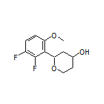 2-(2,3-Difluoro-6-methoxyphenyl)tetrahydro-2H-pyran-4-ol