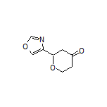 2-(Oxazol-4-yl)dihydro-2H-pyran-4(3H)-one