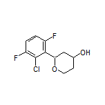 2-(2-Chloro-3,6-difluorophenyl)tetrahydro-2H-pyran-4-ol