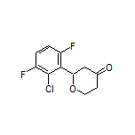 2-(2-Chloro-3,6-difluorophenyl)dihydro-2H-pyran-4(3H)-one