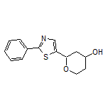2-(2-Phenylthiazol-5-yl)tetrahydro-2H-pyran-4-ol