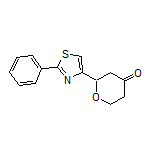 2-(2-Phenylthiazol-4-yl)dihydro-2H-pyran-4(3H)-one