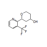 2-[3-(Trifluoromethyl)pyridin-2-yl]tetrahydro-2H-pyran-4-ol