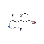 2-(3,5-Difluoropyridin-4-yl)tetrahydro-2H-pyran-4-ol