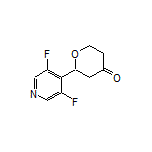 2-(3,5-Difluoropyridin-4-yl)dihydro-2H-pyran-4(3H)-one