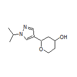 2-(1-Isopropyl-1H-pyrazol-4-yl)tetrahydro-2H-pyran-4-ol