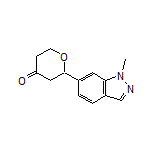 2-(1-Methyl-1H-indazol-6-yl)dihydro-2H-pyran-4(3H)-one