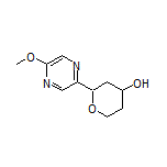 2-(5-Methoxypyrazin-2-yl)tetrahydro-2H-pyran-4-ol