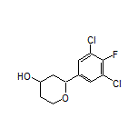 2-(3,5-Dichloro-4-fluorophenyl)tetrahydro-2H-pyran-4-ol
