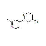 2-(2,6-Dimethylpyridin-4-yl)dihydro-2H-pyran-4(3H)-one