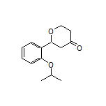 2-(2-Isopropoxyphenyl)dihydro-2H-pyran-4(3H)-one