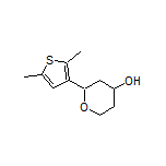 2-(2,5-Dimethylthiophen-3-yl)tetrahydro-2H-pyran-4-ol
