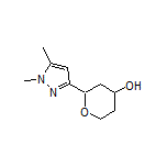 2-(1,5-Dimethyl-1H-pyrazol-3-yl)tetrahydro-2H-pyran-4-ol