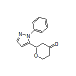 2-(1-Phenyl-1H-pyrazol-5-yl)dihydro-2H-pyran-4(3H)-one