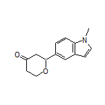 2-(1-Methyl-1H-indol-5-yl)dihydro-2H-pyran-4(3H)-one
