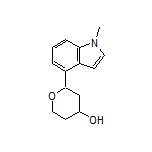 2-(1-Methyl-1H-indol-4-yl)tetrahydro-2H-pyran-4-ol