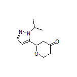 2-(1-Isopropyl-1H-pyrazol-5-yl)dihydro-2H-pyran-4(3H)-one