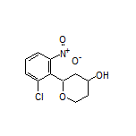 2-(2-Chloro-6-nitrophenyl)tetrahydro-2H-pyran-4-ol