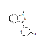 2-(1-Methyl-1H-indazol-3-yl)dihydro-2H-pyran-4(3H)-one