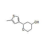 2-(5-Methylthiophen-3-yl)tetrahydro-2H-pyran-4-ol
