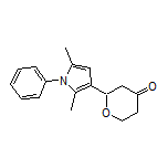 2-(2,5-Dimethyl-1-phenyl-1H-pyrrol-3-yl)dihydro-2H-pyran-4(3H)-one