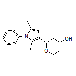 2-(2,5-Dimethyl-1-phenyl-1H-pyrrol-3-yl)tetrahydro-2H-pyran-4-ol