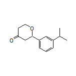 2-(3-Isopropylphenyl)dihydro-2H-pyran-4(3H)-one