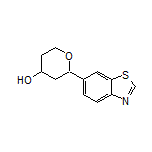 2-(Benzo[d]thiazol-6-yl)tetrahydro-2H-pyran-4-ol
