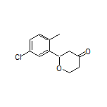 2-(5-Chloro-2-methylphenyl)dihydro-2H-pyran-4(3H)-one