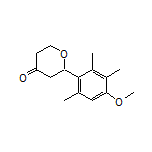 2-(4-Methoxy-2,3,6-trimethylphenyl)dihydro-2H-pyran-4(3H)-one