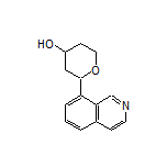 2-(Isoquinolin-8-yl)tetrahydro-2H-pyran-4-ol