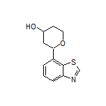 2-(Benzo[d]thiazol-7-yl)tetrahydro-2H-pyran-4-ol