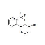 2-[2-(Trifluoromethyl)pyridin-3-yl]tetrahydro-2H-pyran-4-ol