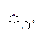 2-(5-Methylpyridin-3-yl)tetrahydro-2H-pyran-4-ol