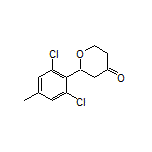 2-(2,6-Dichloro-4-methylphenyl)dihydro-2H-pyran-4(3H)-one