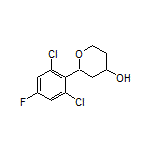 2-(2,6-Dichloro-4-fluorophenyl)tetrahydro-2H-pyran-4-ol