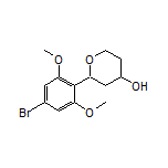 2-(4-Bromo-2,6-dimethoxyphenyl)tetrahydro-2H-pyran-4-ol