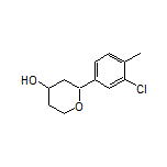 2-(3-Chloro-4-methylphenyl)tetrahydro-2H-pyran-4-ol