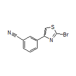 3-(2-Bromothiazol-4-yl)benzonitrile