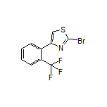2-Bromo-4-[2-(trifluoromethyl)phenyl]thiazole